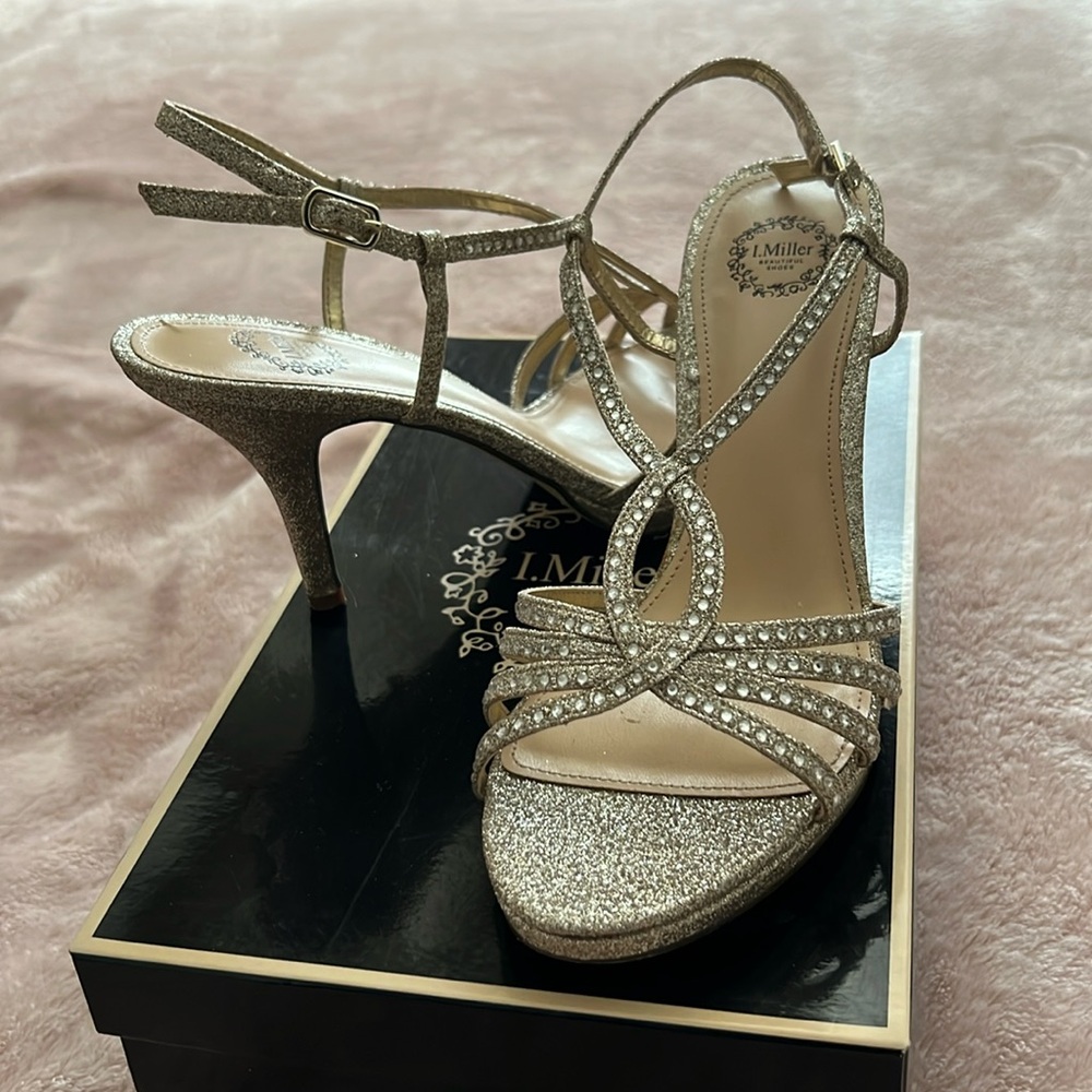 Gold heels